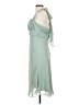 David's Bridal 100% Polyester Green Cocktail Dress Size 6 - photo 5
