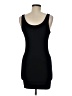 Forever 21 Solid Black Casual Dress Size M - photo 2