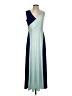 Du Jour Color Block Blue Cocktail Dress Size XS (petite) - photo 1