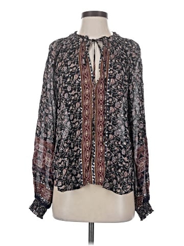 ASTR The Label Long Sleeve Blouse (view 1)