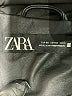 Zara 100% Polyurethane Black Windbreaker Size XS - photo 6