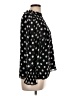 Vince Camuto 100% Polyester Polka Dots Black Long Sleeve Blouse Size L - photo 4