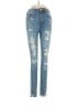 Aeropostale Hearts Blue Jeans Size 00 - photo 1