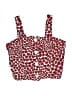 Crewcuts 100% Cotton Red Sleeveless Blouse Size 8 - photo 1
