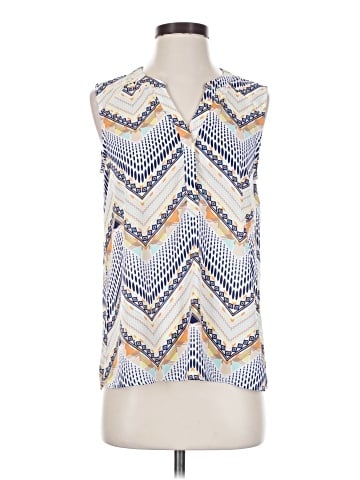 Skies Are Blue Sleeveless Blouse (view 1)