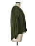 Naked Zebra 100% Polyester Green Long Sleeve Blouse Size L - photo 4