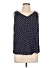 Old Navy 100% Rayon Polka Dots Blue Sleeveless Blouse Size L - photo 1