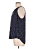Old Navy 100% Rayon Polka Dots Blue Sleeveless Blouse Size L - photo 5
