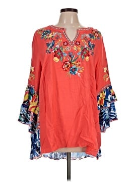 John Mark 3/4 Sleeve Blouse (view 1)