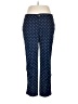 Style&Co Polka Dots Blue Casual Pants Size 12 - photo 1