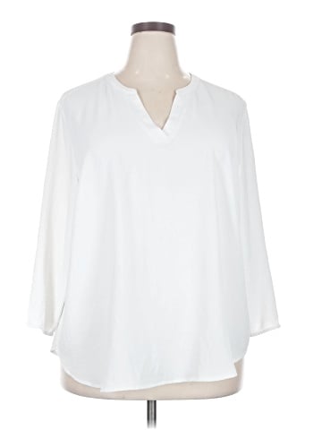Maurices 3/4 Sleeve Blouse (view 1)