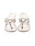 Lilly Pulitzer 100% Leather Silver Wedges Size 7 - photo 2