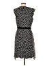 MSK 100% Polyester Polka Dots Black Casual Dress Size 12 - photo 2