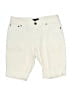 E39 By Eric Solid Ivory Khaki Shorts Size 6 - photo 1