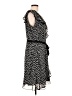 MSK 100% Polyester Polka Dots Black Casual Dress Size 12 - photo 4