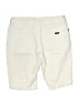 E39 By Eric Solid Ivory Khaki Shorts Size 6 - photo 2