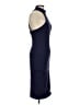 Bebe Solid Blue Cocktail Dress Size S - photo 4