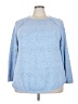 Karen Scott Blue Pullover Sweater Size 3X - photo 1