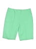 J. McLaughlin Solid Green Shorts Size 6 - photo 1