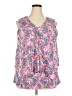 Lulu-B Pink Sleeveless Blouse Size 2X - photo 1
