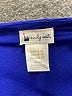 Emily West 100% Polyester Paisley Blue Dress Size 10 - photo 3