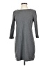 Vila Solid Gray Casual Dress Size S - photo 1