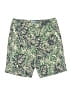 J. McLaughlin Tropical Green Khaki Shorts Size 6 - photo 1