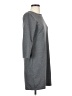 Vila Solid Gray Casual Dress Size S - photo 4