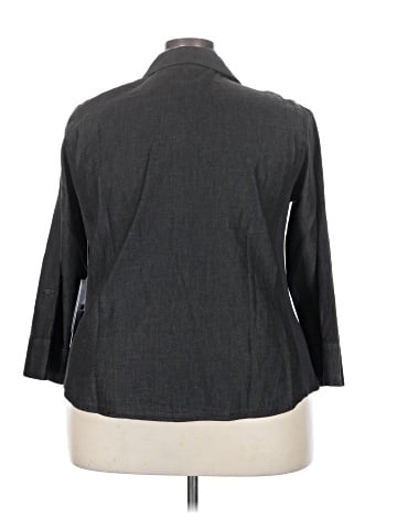 Pale Sky 3/4 Sleeve Button-Down Shirt (view 2)