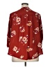 Torrid 100% Polyester Floral Burgundy 3/4 Sleeve Blouse Size 1X Plus (1) - photo 2