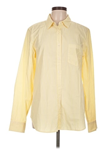 Gap Long Sleeve Button-Down Shirt (view 1)