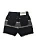 Ragged 100% Cotton Black Denim Shorts Size 26 waist - photo 2