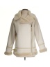 Zara Ivory Coat Size S - photo 1