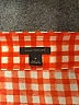 Ann Taylor 100% Polyester Orange Short Sleeve Blouse Size M - photo 7