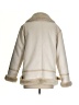 Zara Ivory Coat Size S - photo 2