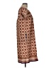 Unbranded Print Brown Casual Dress Size L (estimated) - photo 4