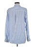 Rails Stripes Blue Long Sleeve Button-Down Shirt Size M - photo 2