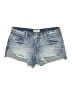 Free People 100% Cotton Blue Denim Shorts Size 26 waist - photo 1