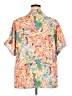 Shein Curve Tropical Orange Short Sleeve Blouse Size 20 Plus (4) - photo 2