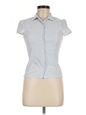 Brandy Melville Short Sleeve Button-Down Shirt (view 1)