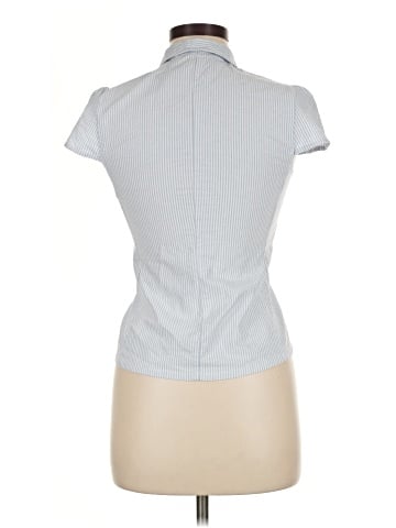 Brandy Melville Short Sleeve Button-Down Shirt (view 2)