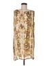 Assorted Brands 100% Silk Tie-dye Tan Casual Dress Size M - photo 1