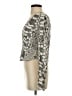 Free People Silver Long Sleeve Top Size S - photo 5