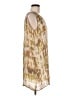 Assorted Brands 100% Silk Tie-dye Tan Casual Dress Size M - photo 4