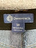 Democracy Solid Blue Jeans Size 16 - photo 4
