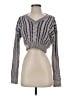 Emory Park Metallic Gray Pullover Sweater Size S - photo 1
