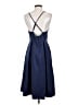 Elia-Cher Solid Blue Cocktail Dress Size S - photo 2