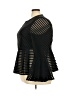 Diana Black Long Sleeve Blouse Size 18 - photo 5