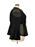 Diana Black Long Sleeve Blouse Size 18 - photo 4