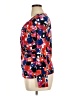 PREMISE Graphic Multi Color Red Long Sleeve Blouse Size XL - photo 5